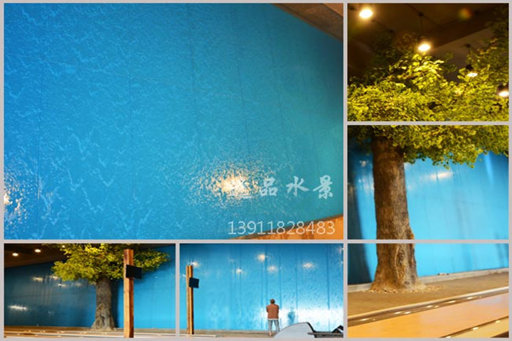 Manufacturer of glass water curtain wall
